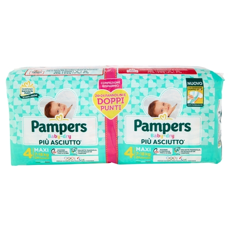 Pampers Baby-dry Maxi 48 pz